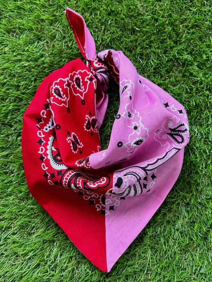 SUGAR BANDANDA PINK/RED