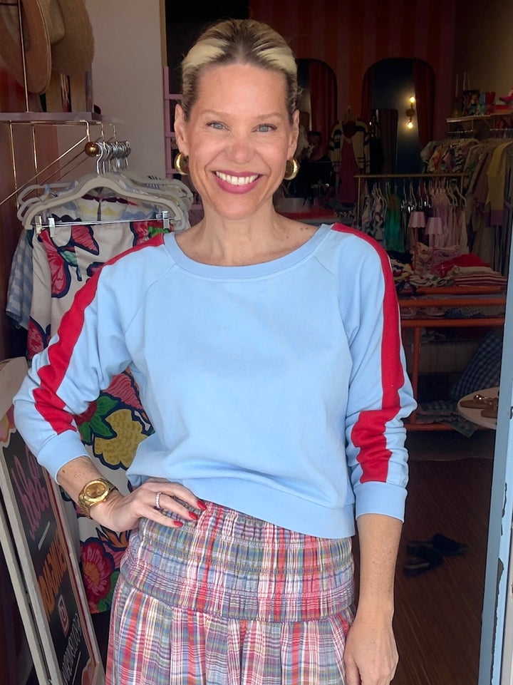 MOLONA BLUE SWEATSHIRT