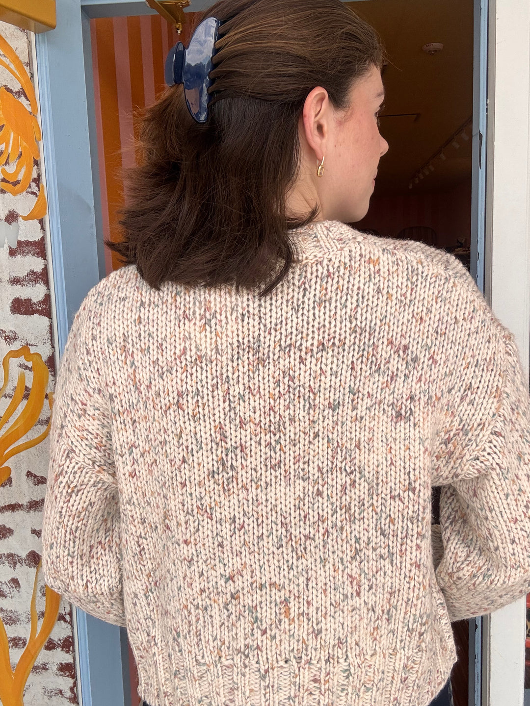 POPCORN IVORY SWEATER