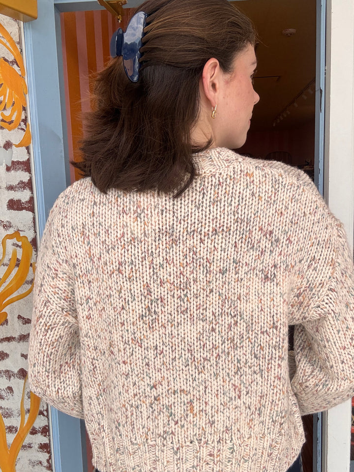 POPCORN IVORY SWEATER