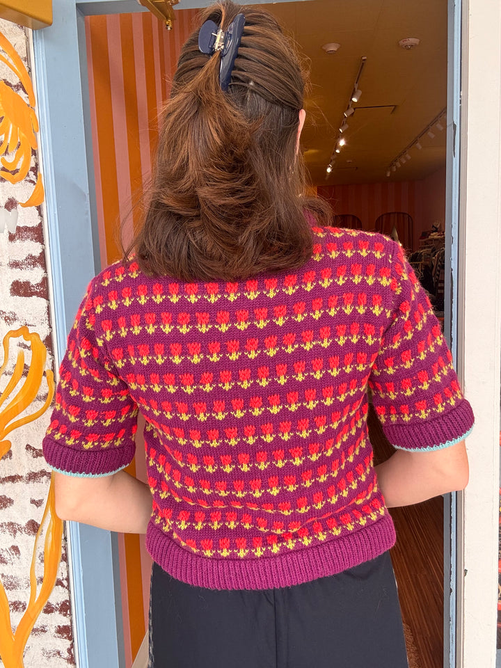MIGNON PLUM SWEATER