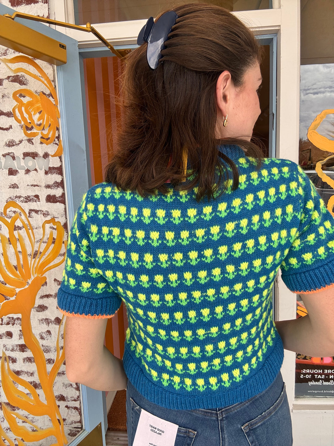 MIGNON BLUE SWEATER