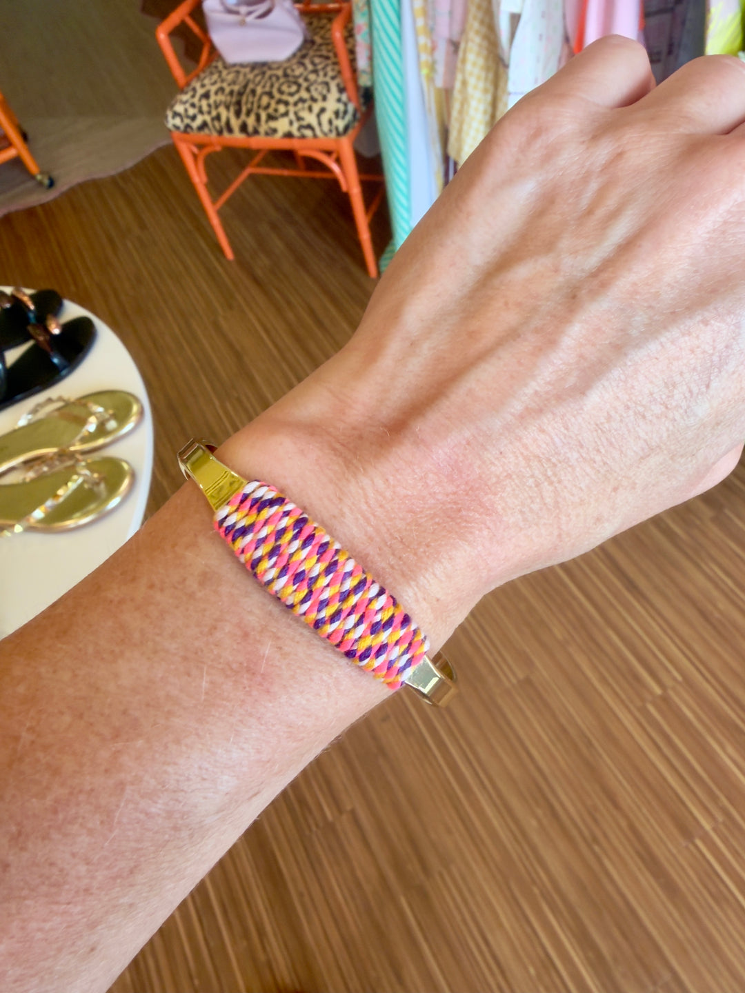 WRAPPED CUFF BRACELET - FRUITY