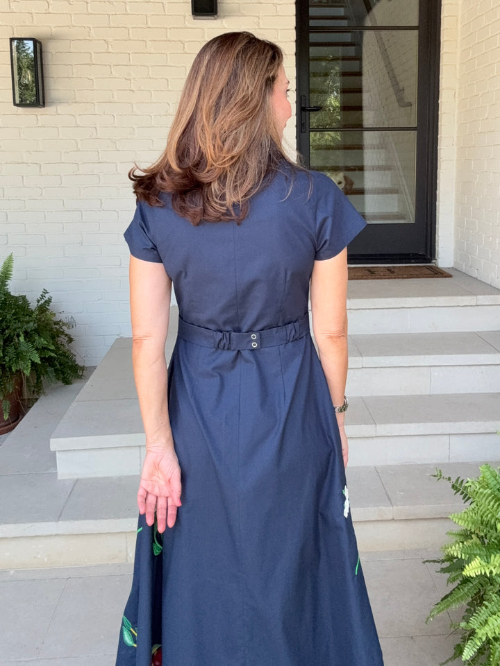 ELENA INDIGO DRESS