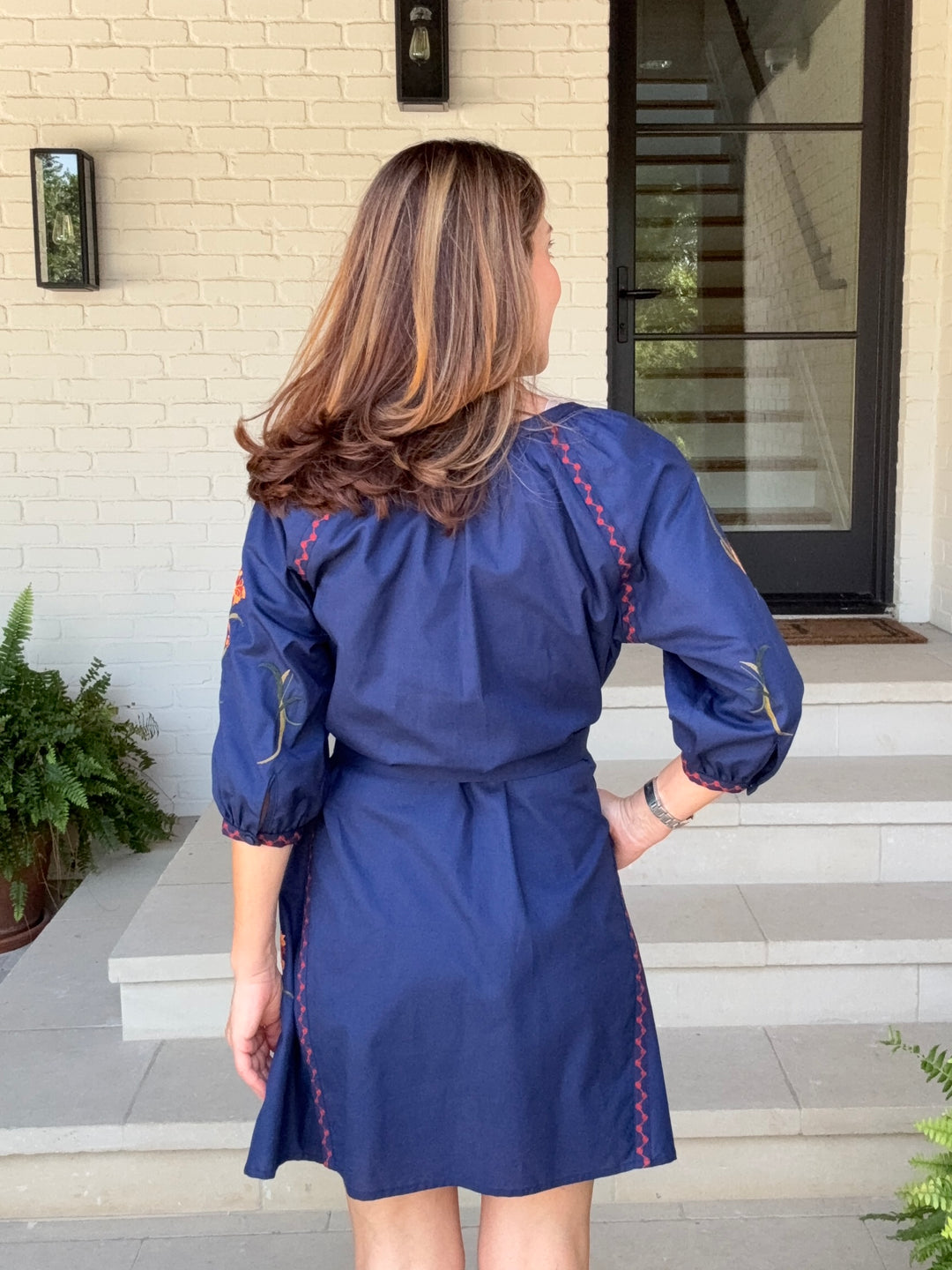 PEARL INDIGO DRESS
