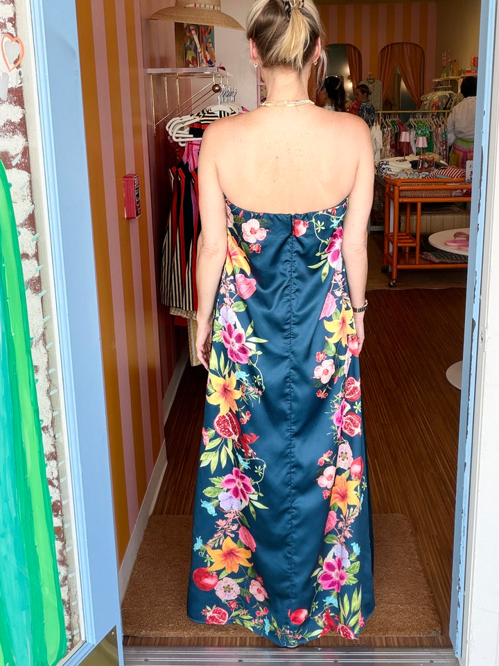 BOTANICAL MAXI DRESS