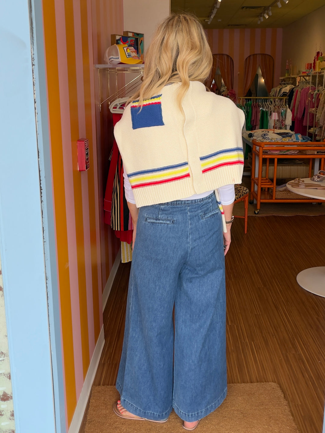 SAILOR WIDE-LEG JEANS