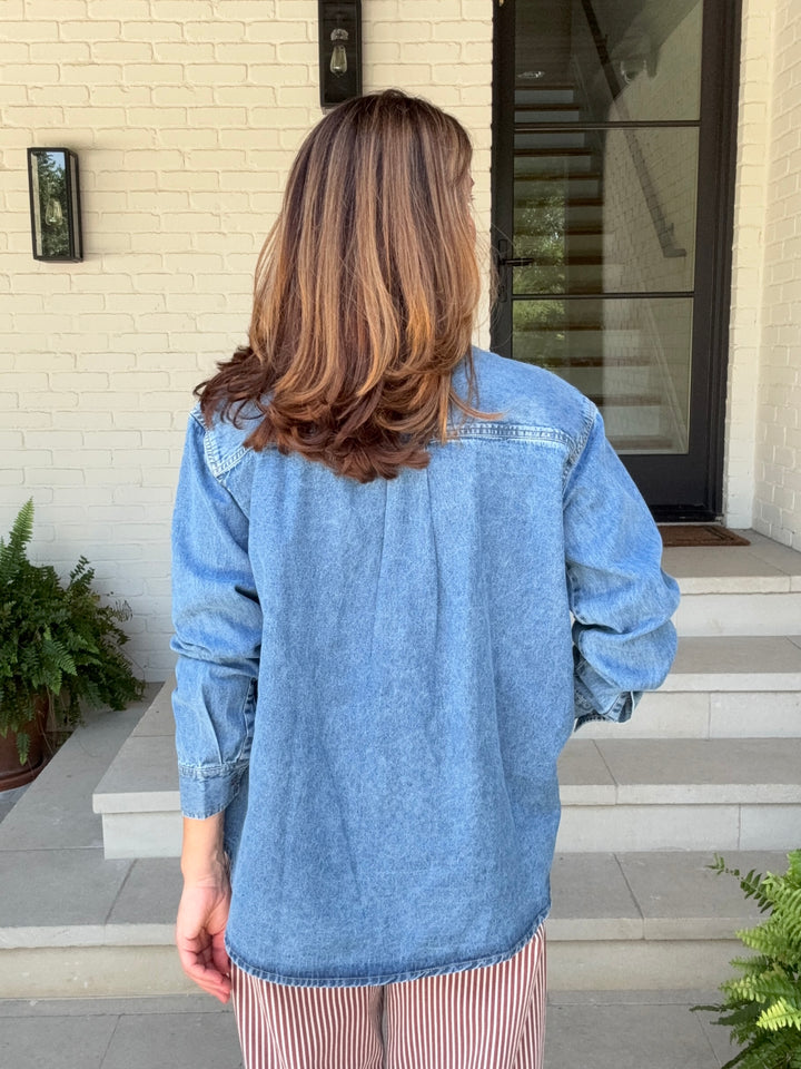 KONNECTION DENIM TOP