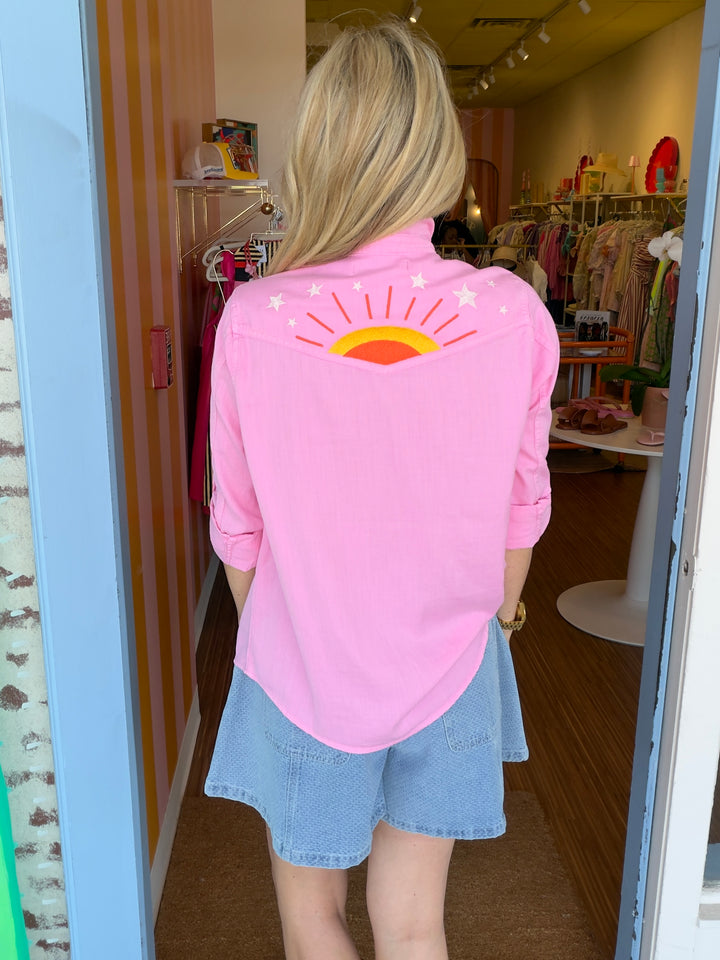 HELLO SUNSHINE SHIRT PINK