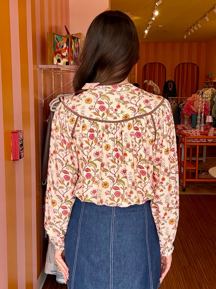HANNAH FLORAL TOP