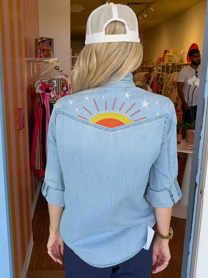 HELLO SUNSHINE SHIRT DENIM