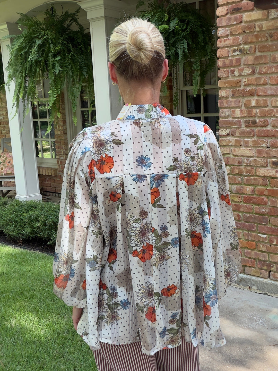 FANNIE FLORAL BLOUSE