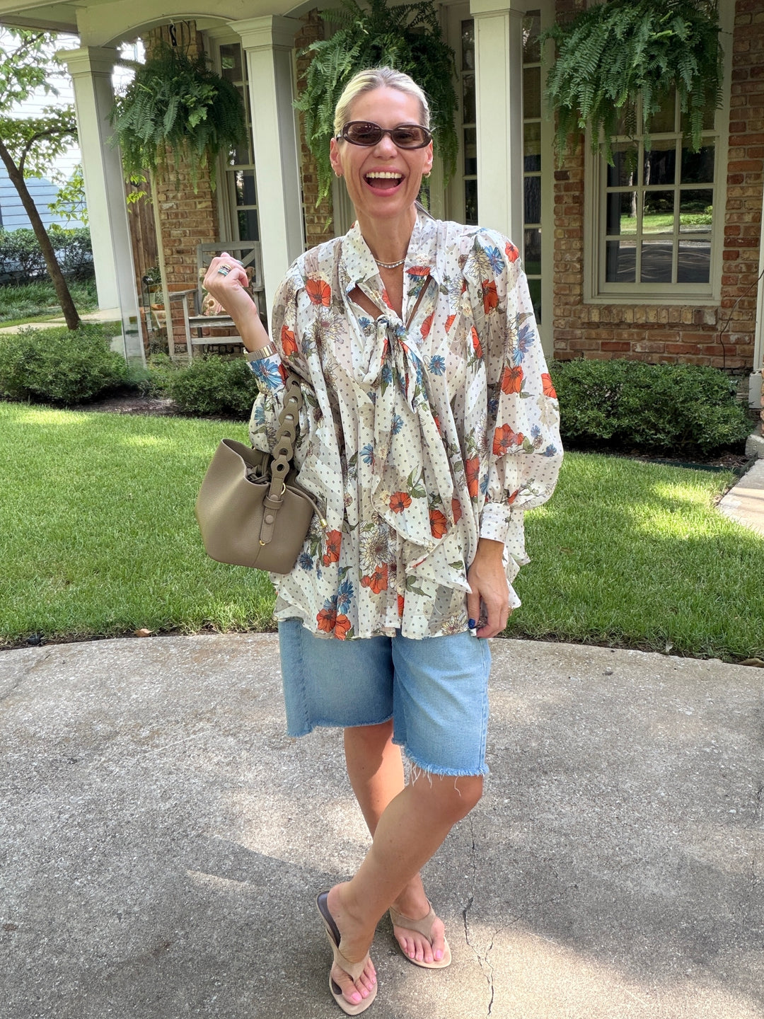 FANNIE FLORAL BLOUSE