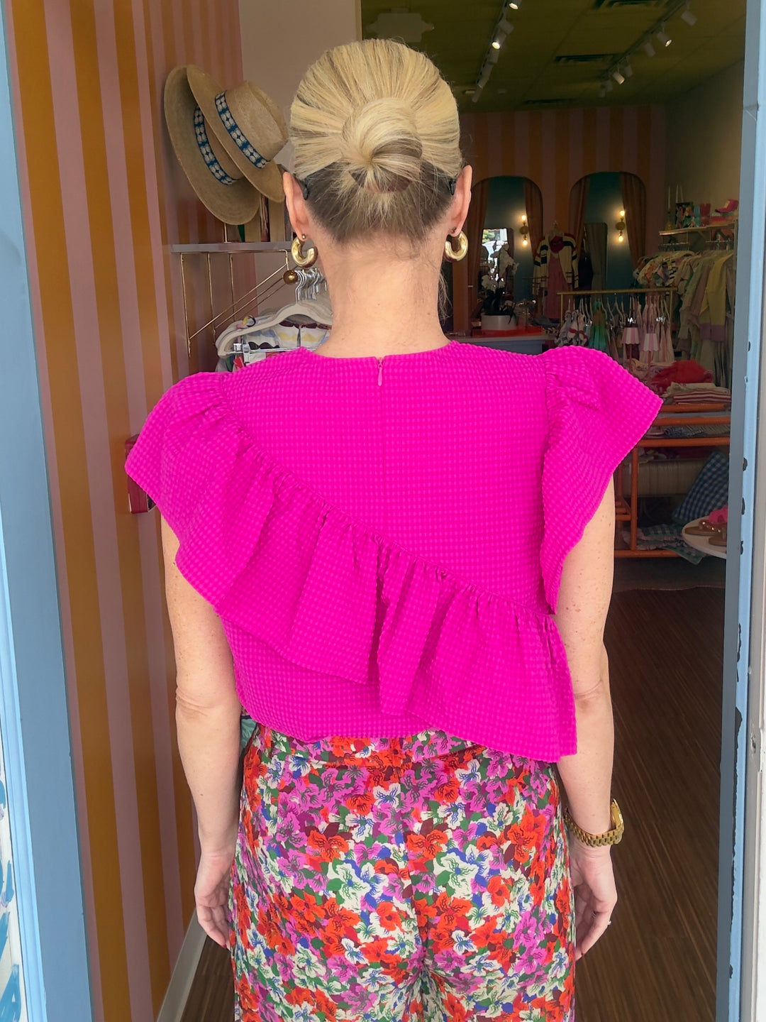 JOOJOO RUFFLE TOP