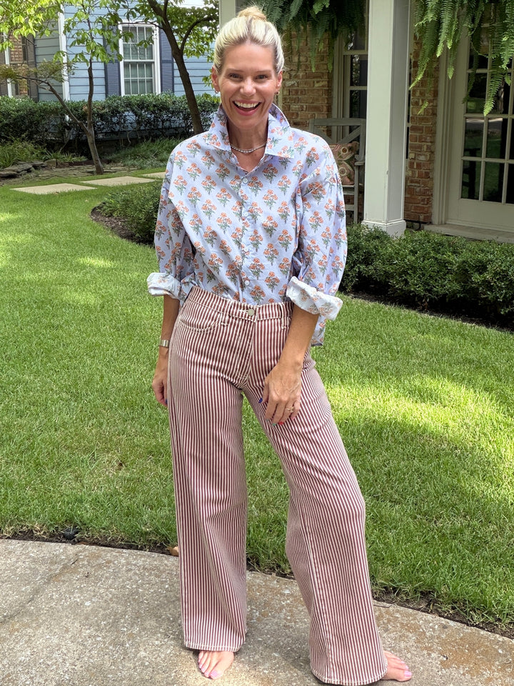 RUSTY STRIPED JEAN