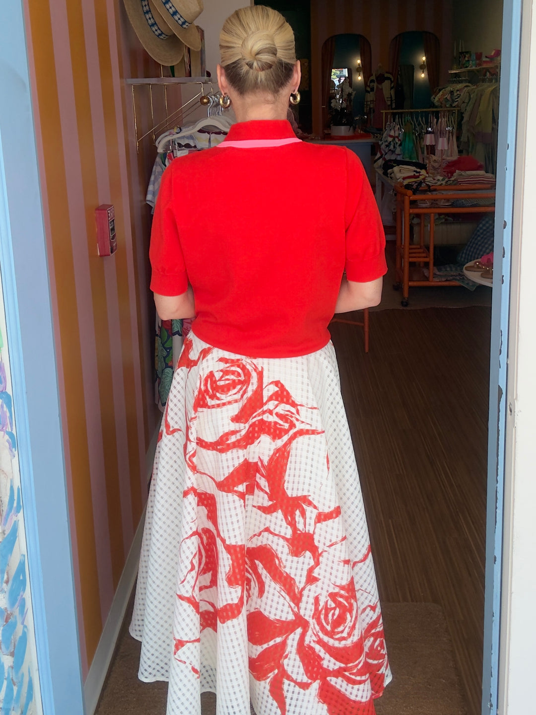 JANGO MIDI SKIRT