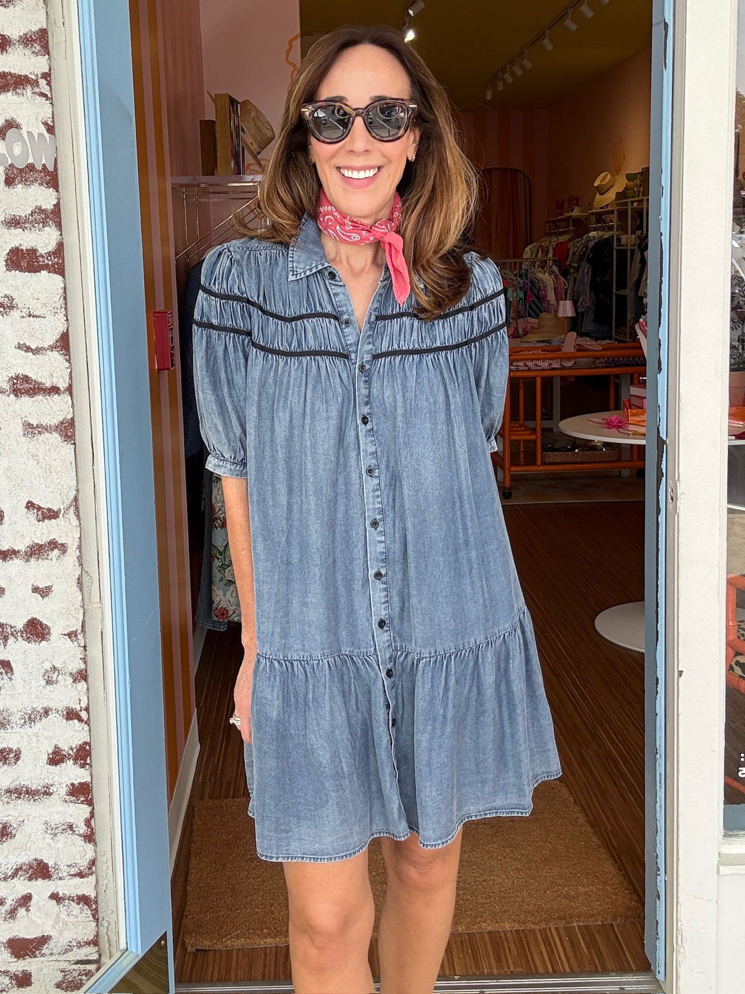 JACKSON CHAMBRAY DRESS