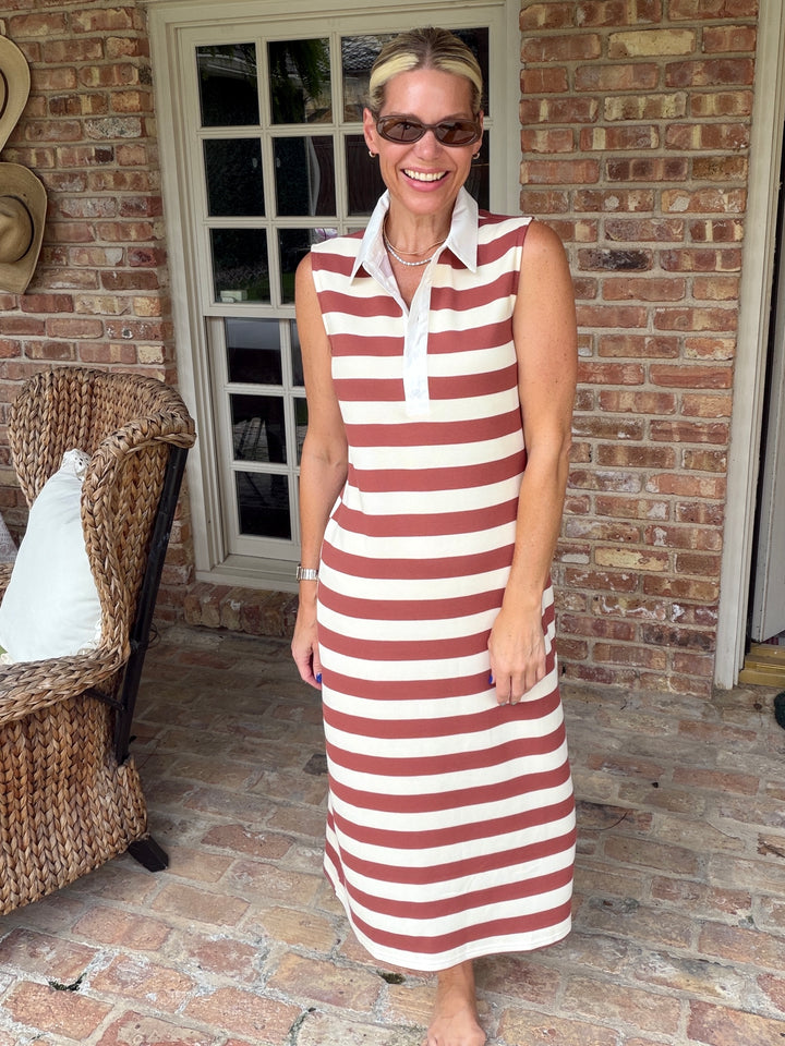 POLO RUGBY MIDI DRESS