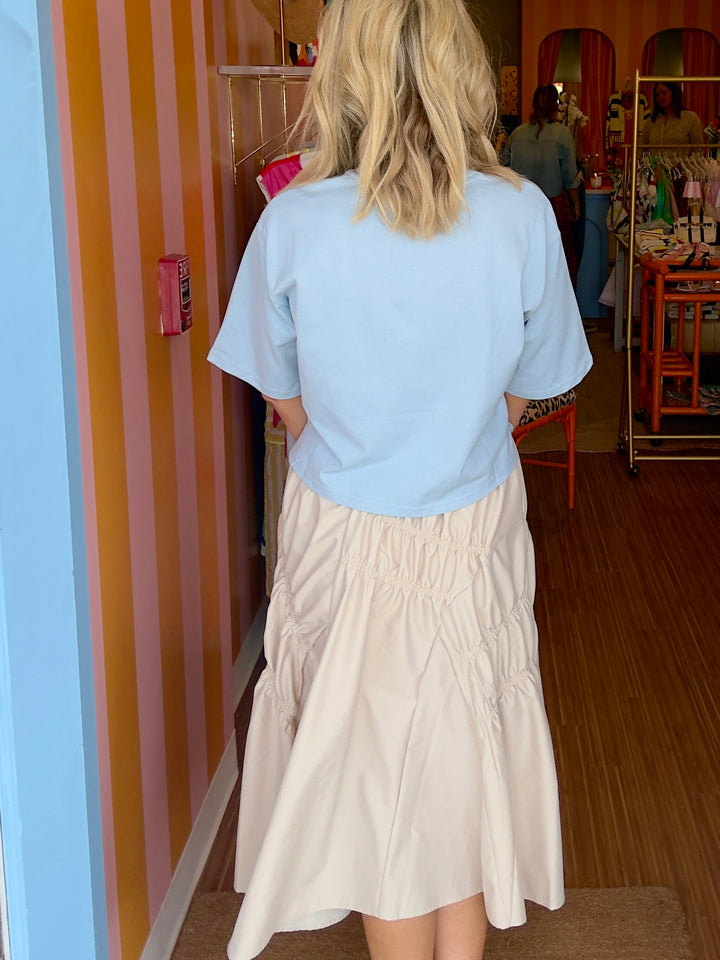 TUCK SKIRT