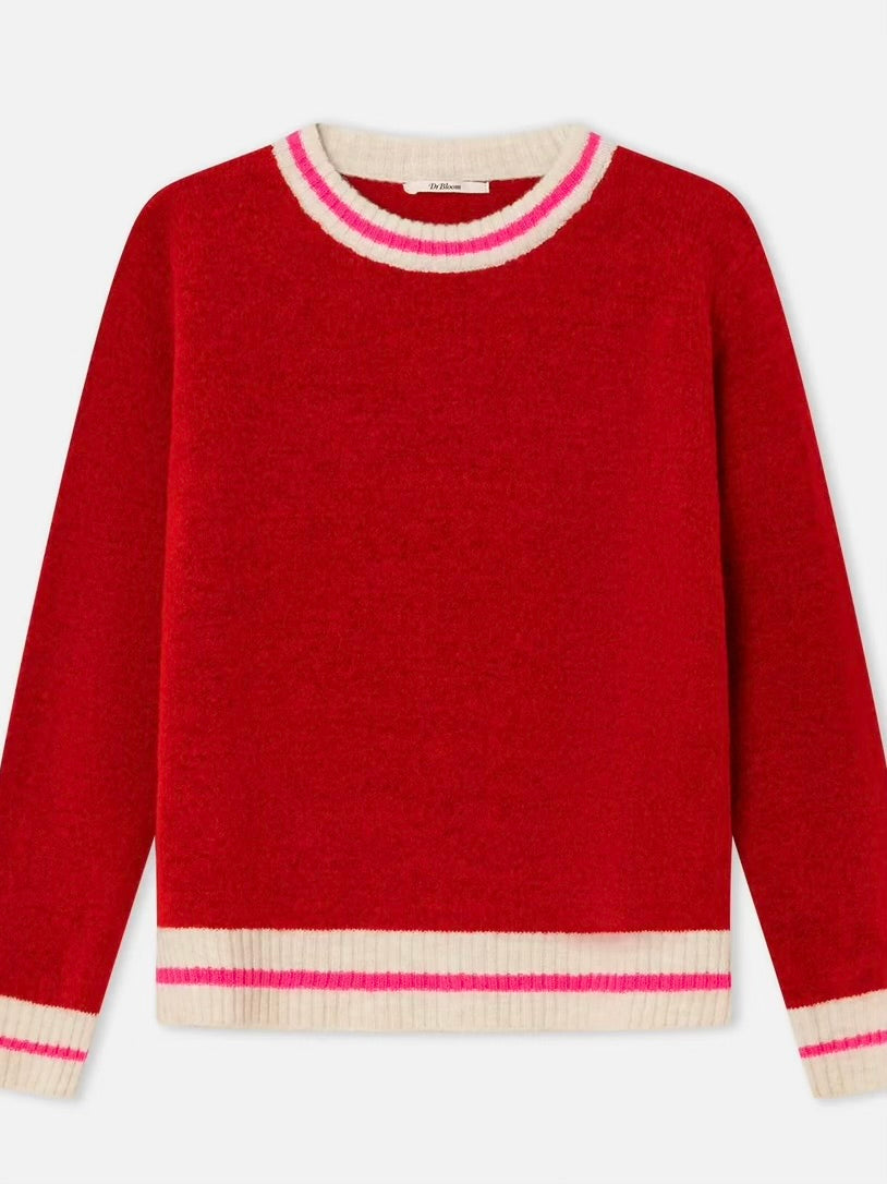 BERRY RED SWEATER