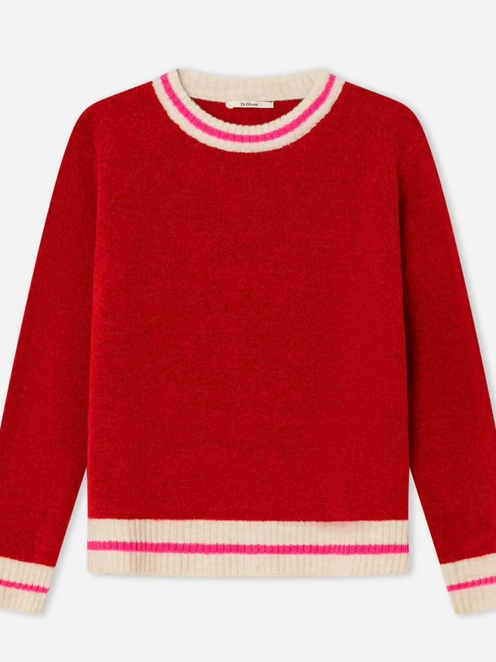 BERRY RED SWEATER