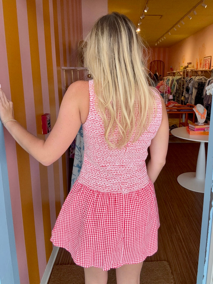 MYLES DRESS RED