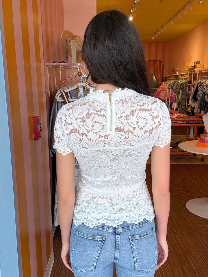 GIADA LACE TOP