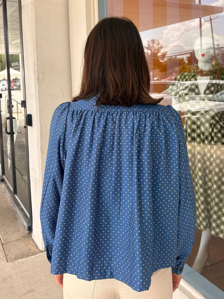 PAULEY POLKA DOT JACKET