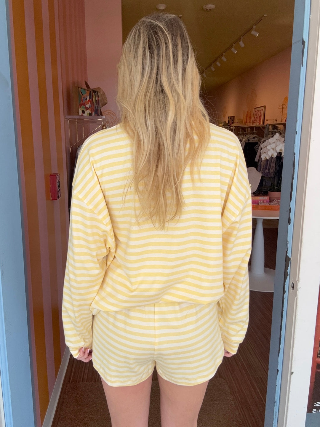 DAISY STRIPE SET