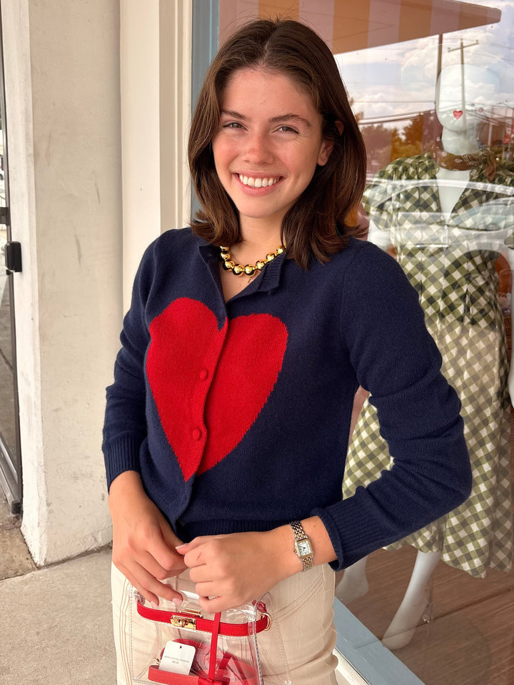 LOVELY CARDIGAN NAVY