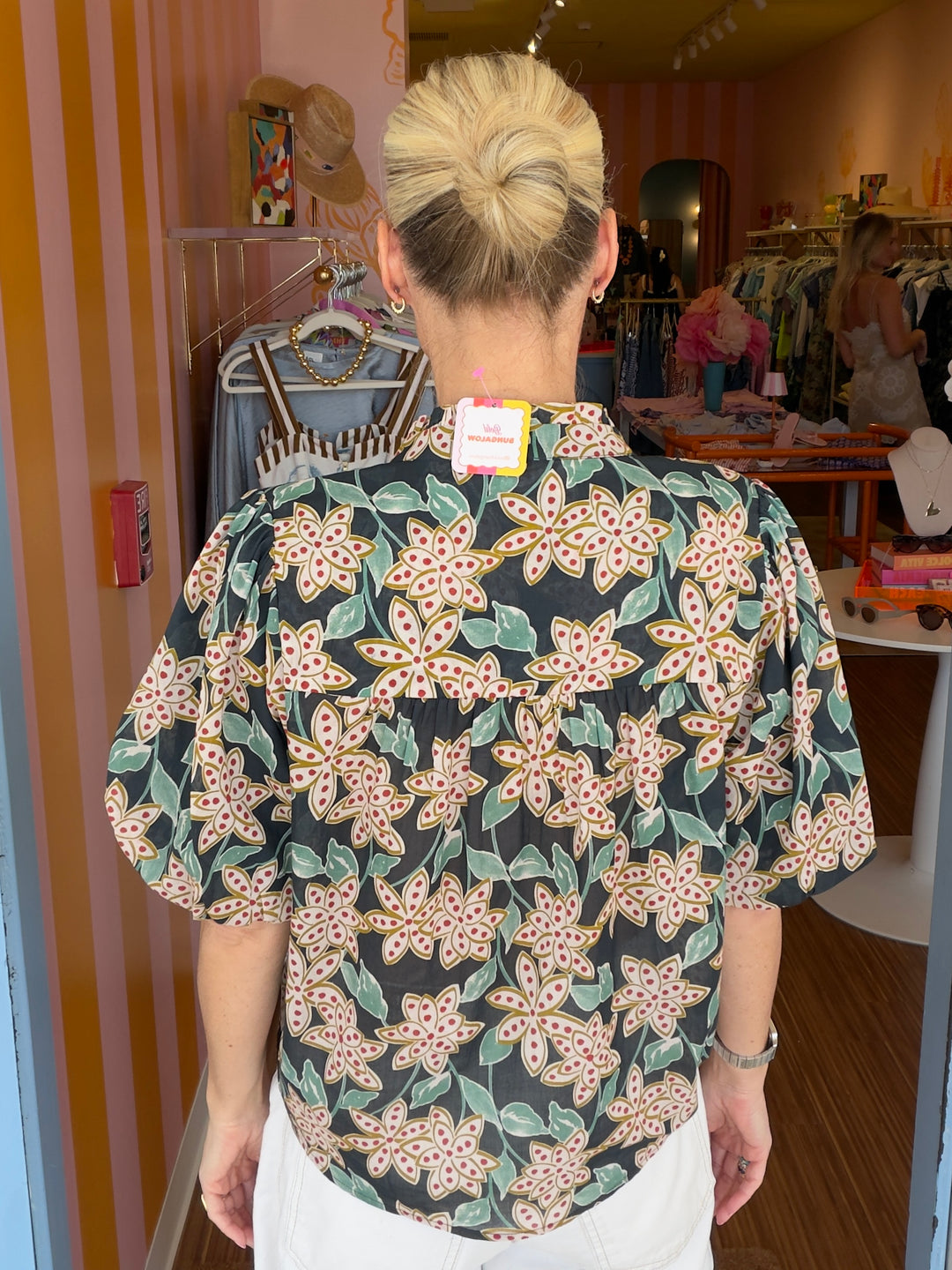 STELLA FLORAL TOP