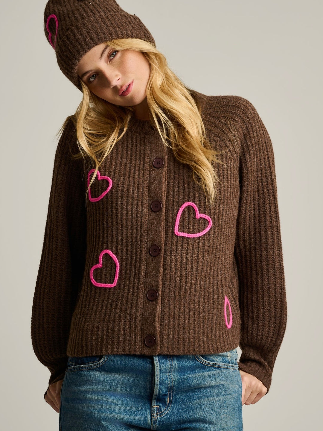 BRIAR BROWN CARDIGAN