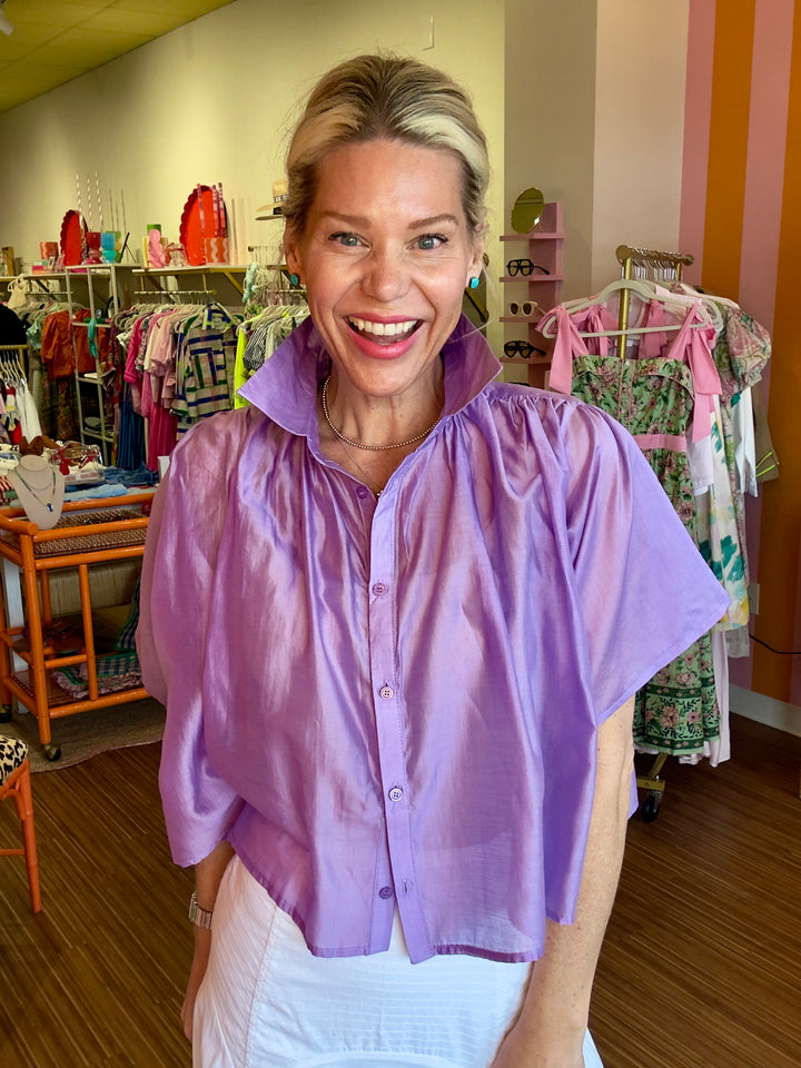 HAYDEN LILAC TOP