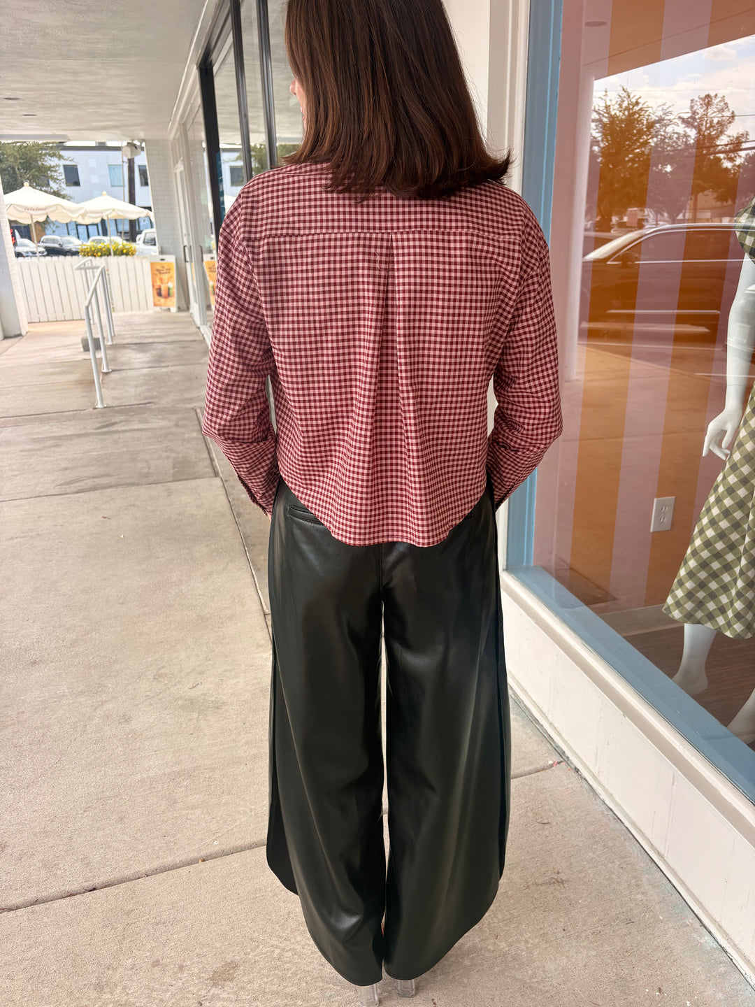 KEIKO VEGAN LEATHER PANT