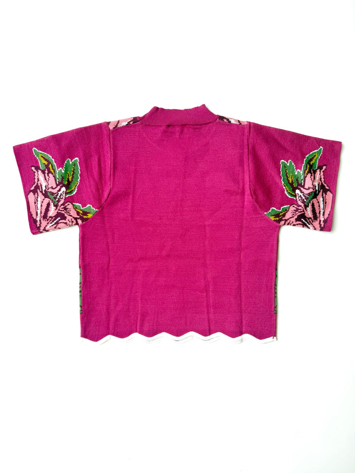 MILA MAGENTA SWEATER