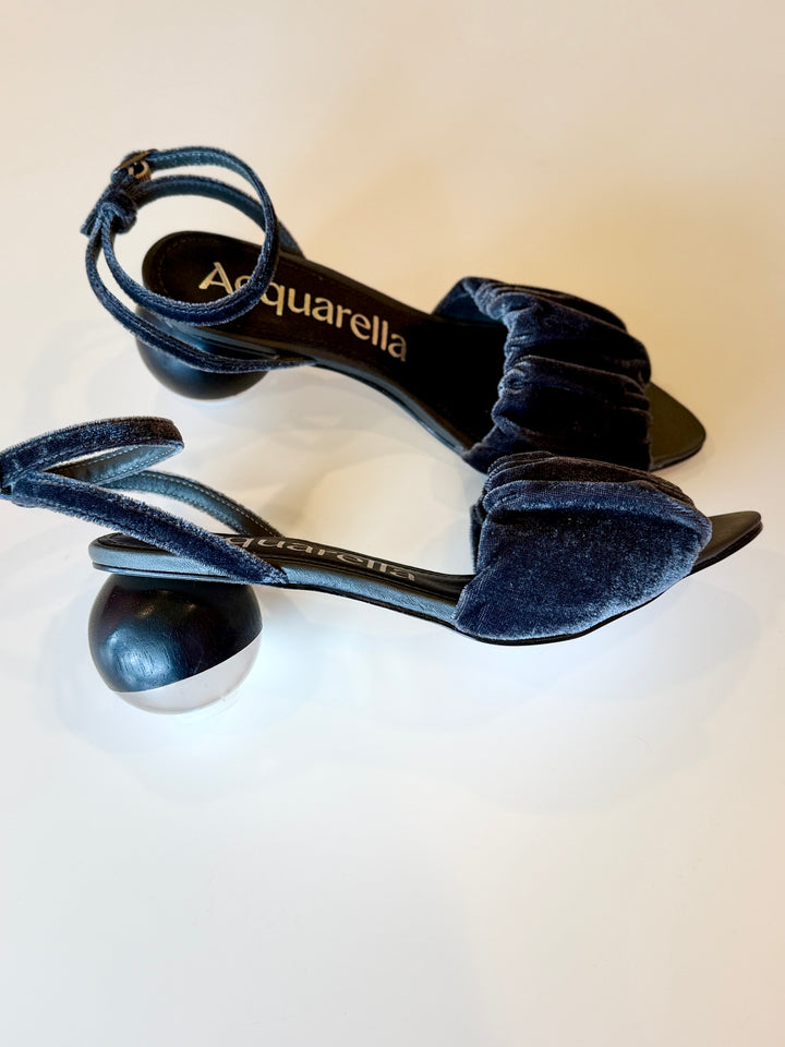 AQUARELLA VELVET SANDAL