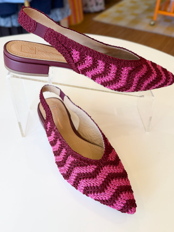 JENNY MALBEC SLING BACK