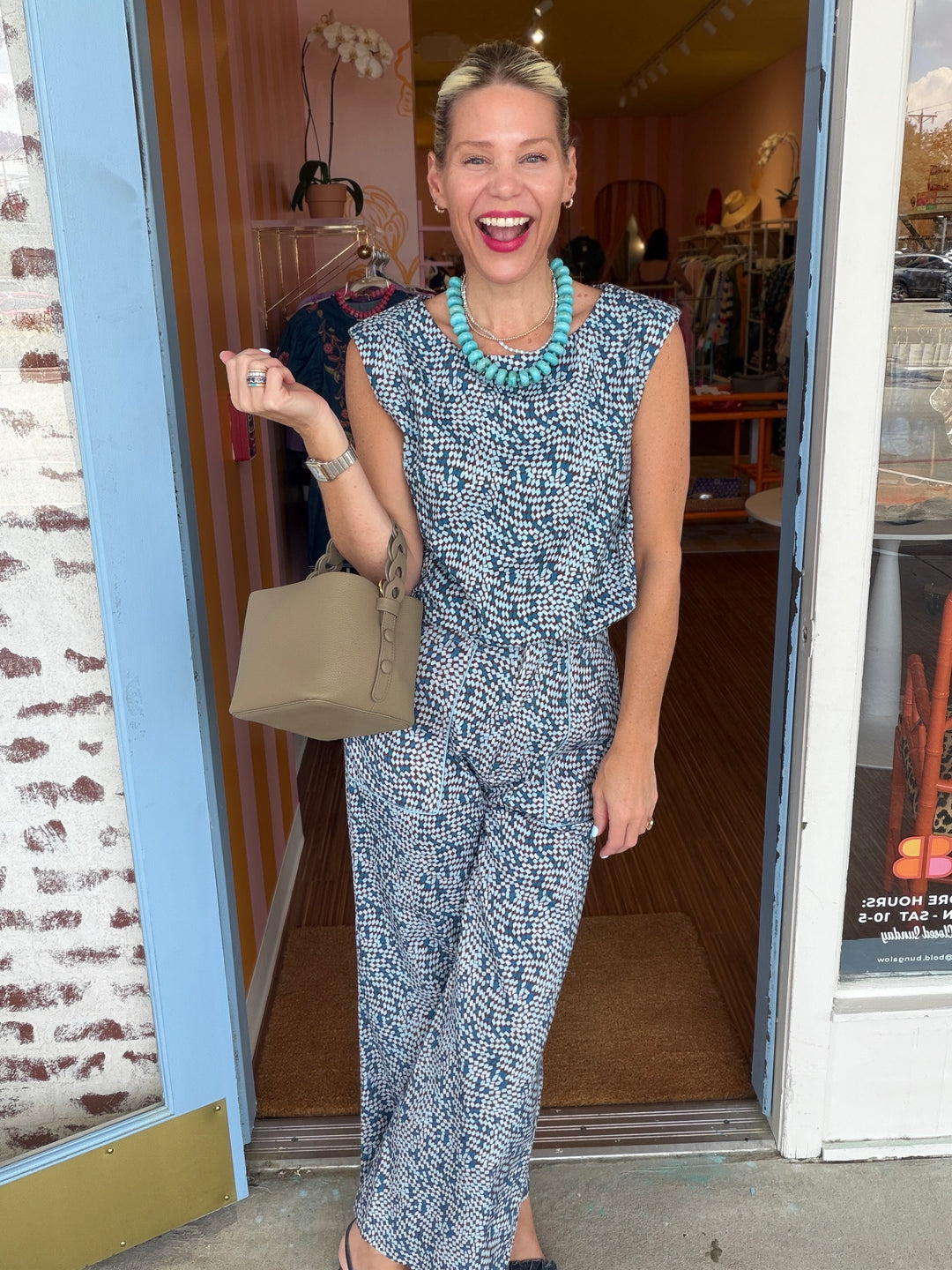 SHALE PRINT PANT
