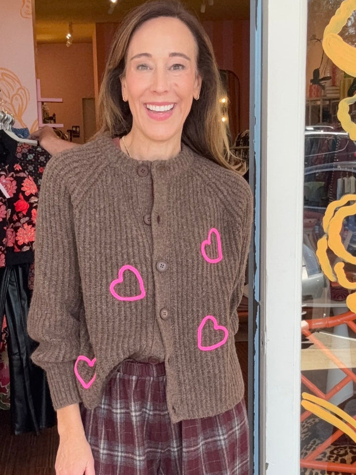 BRIAR BROWN CARDIGAN