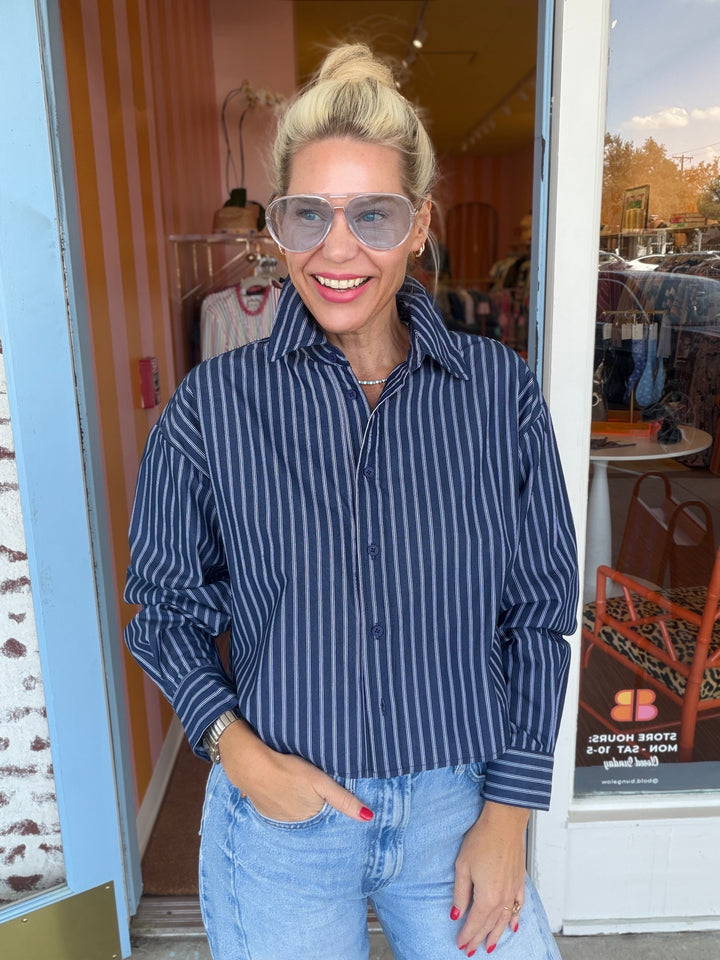 BELLA BUTTON DOWN TOP