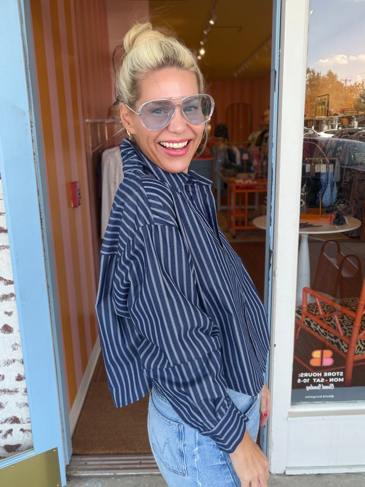 BELLA BUTTON DOWN TOP