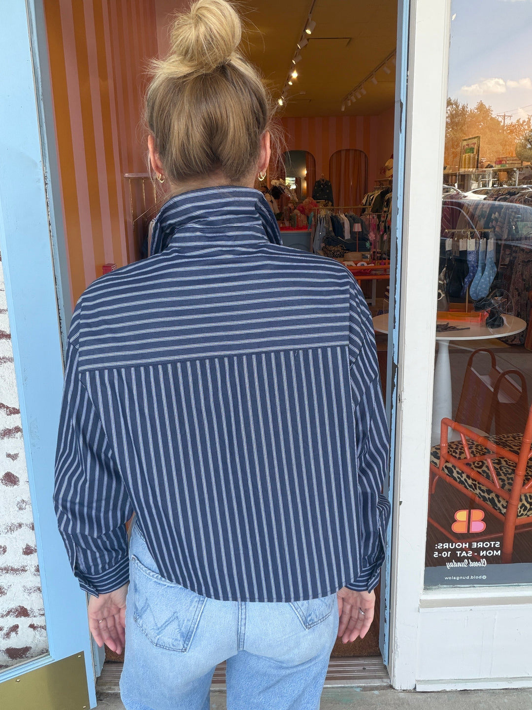 BELLA BUTTON DOWN TOP