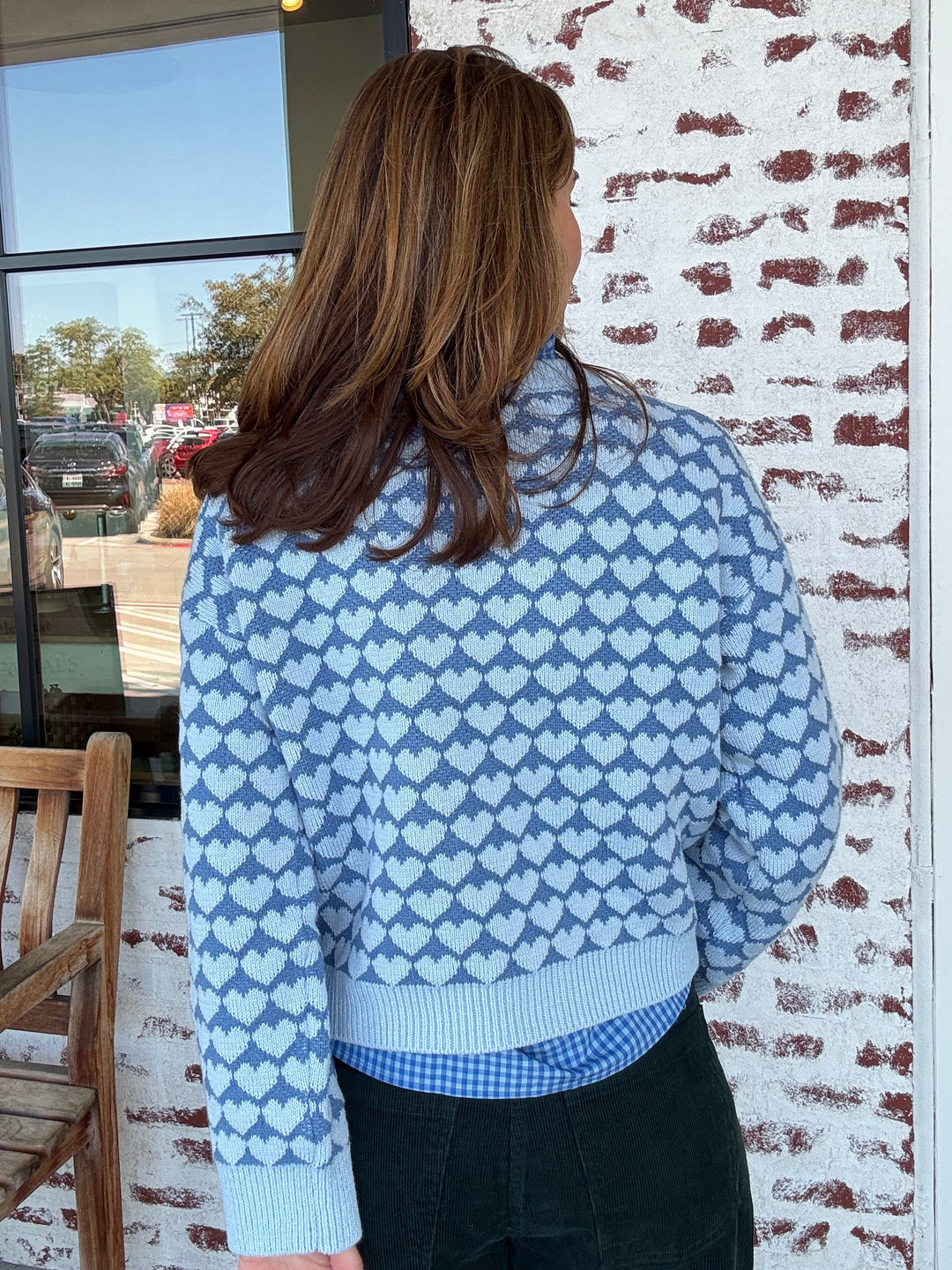 AMOUR BLUE SWEATER
