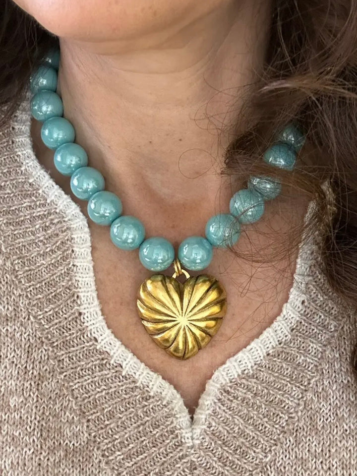 AQUA LOVE NECKLACE