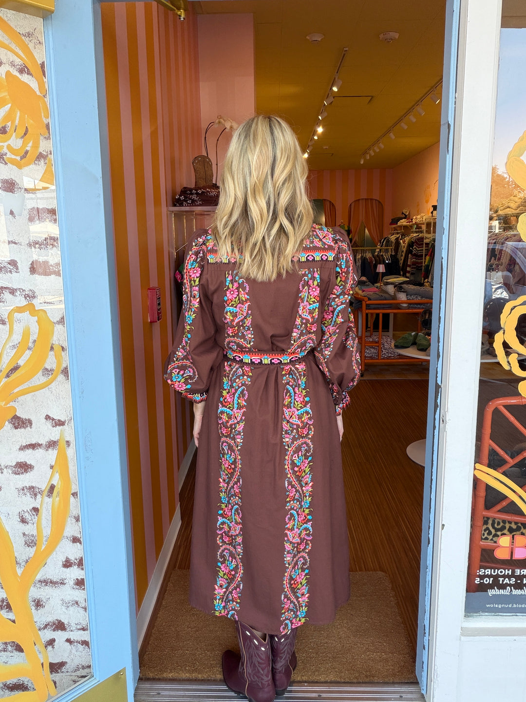 CARLISLE LONG SLEEVE DRESS