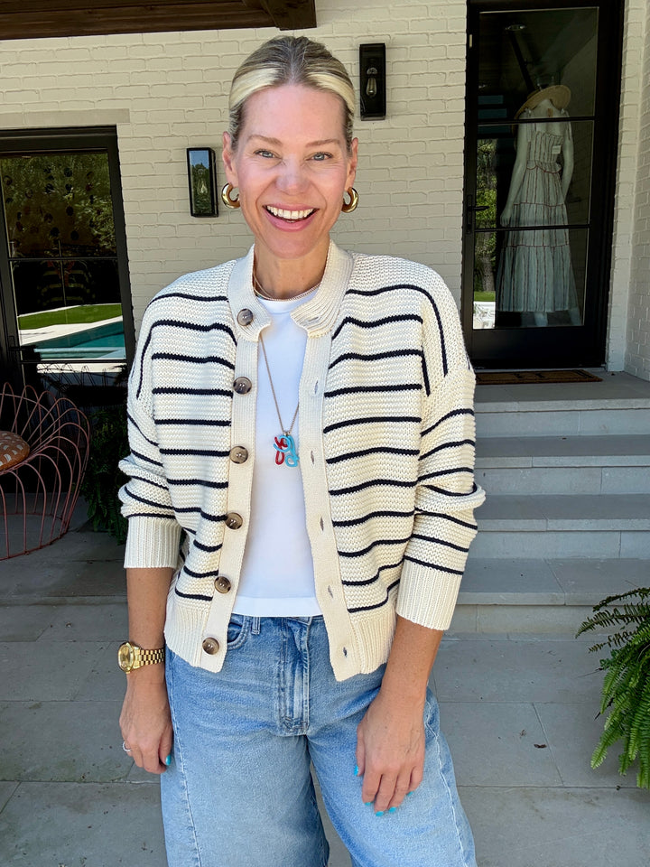 AMARA NAVY CARDIGAN