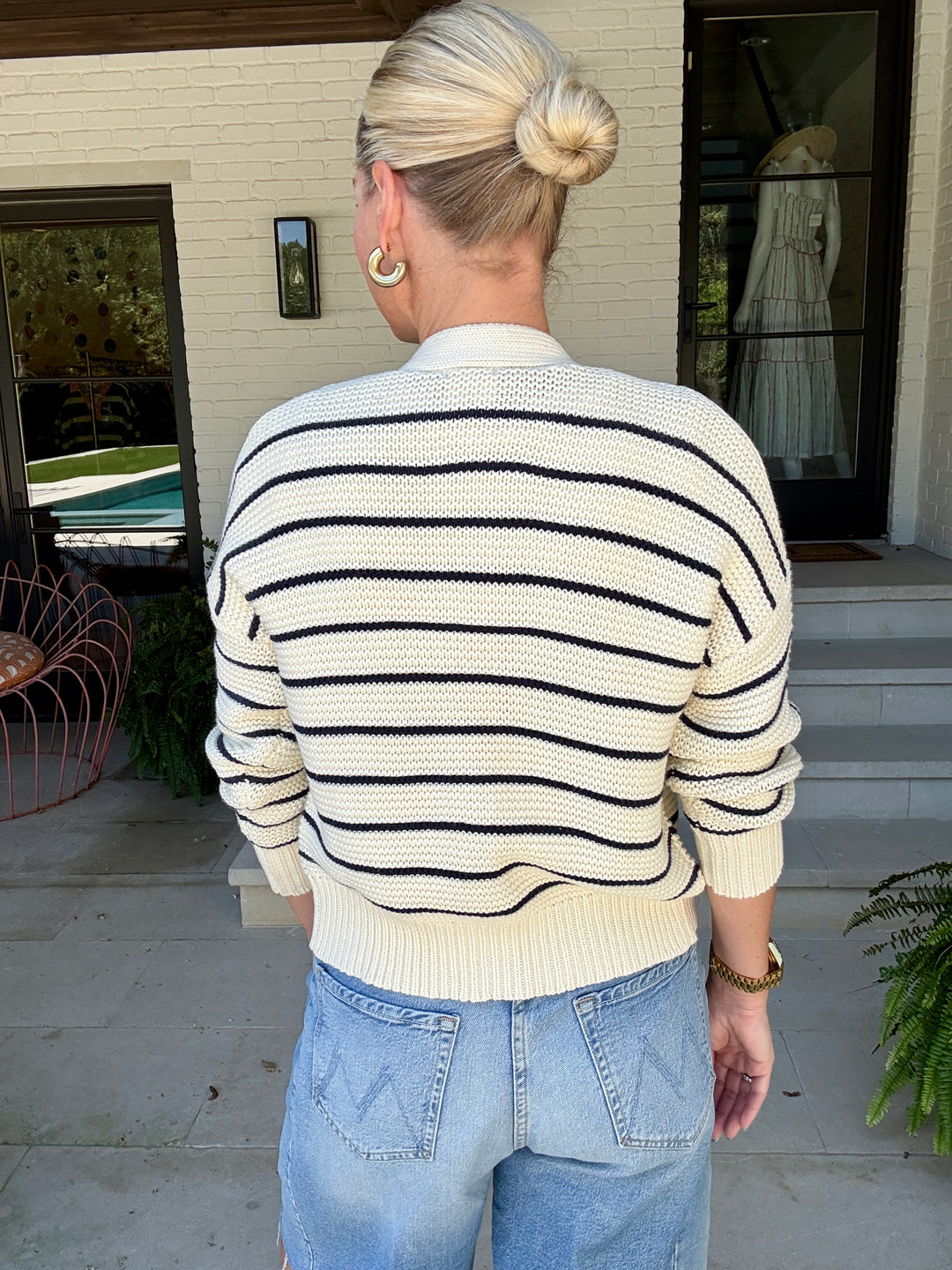 AMARA NAVY CARDIGAN