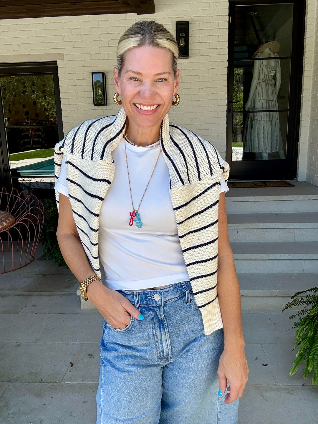 AMARA NAVY CARDIGAN