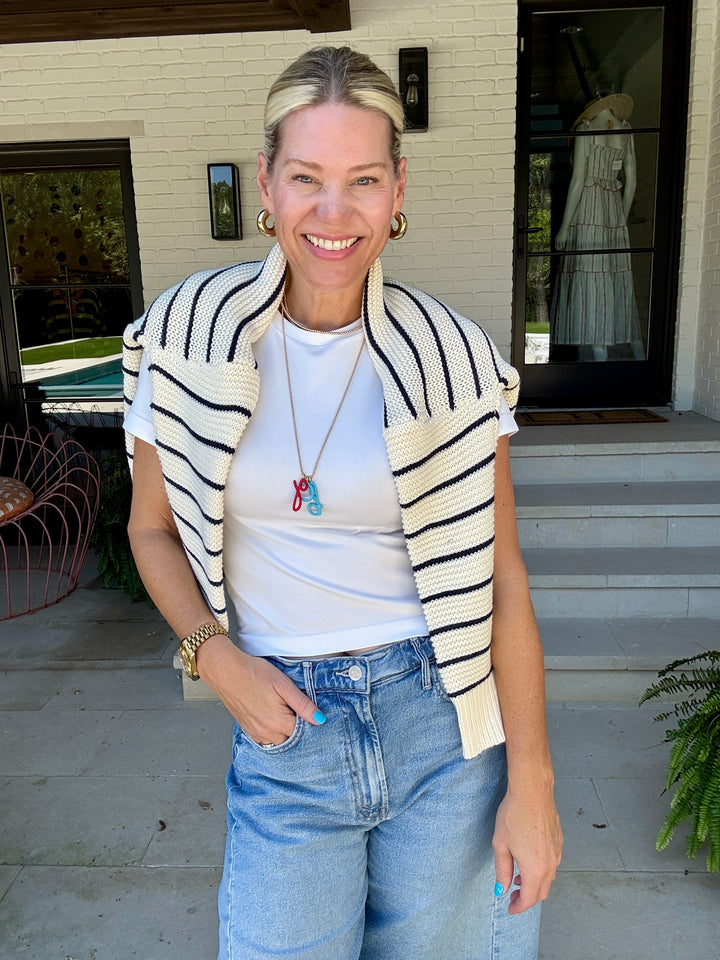 AMARA NAVY CARDIGAN