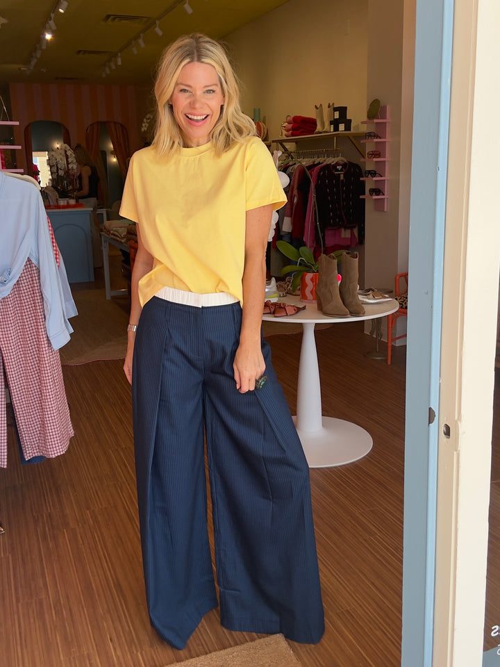 PAIGE PINSTRIPE PANT